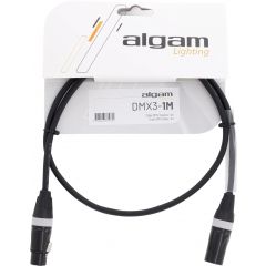 Algam Lighting DMX3-1M - Câble DMX 3 points 1m - Vue 1